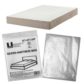 Boxes.com Queen Mattress Plastic Bag 2 MIL 61" x 15" x 90"