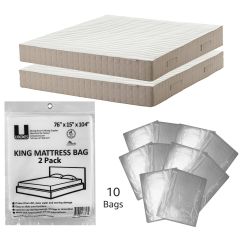 Plastic King mattress bags in bulk |Boxes.com