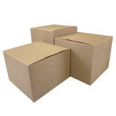 8 x 8 x 8" Multi-Depth Cube Boxes