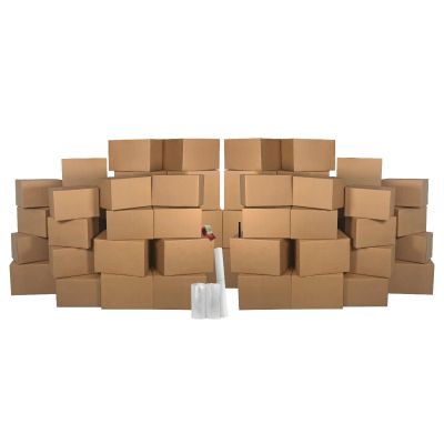 UBMOVE Basic Moving Boxes Kit #4 contains 52 packing boxes 
